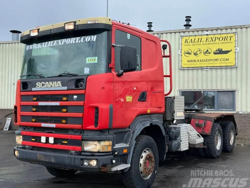 Scania R164-480 V8 Tractor 6x4 Manuel Gearbox Full Steel Camiones chasis