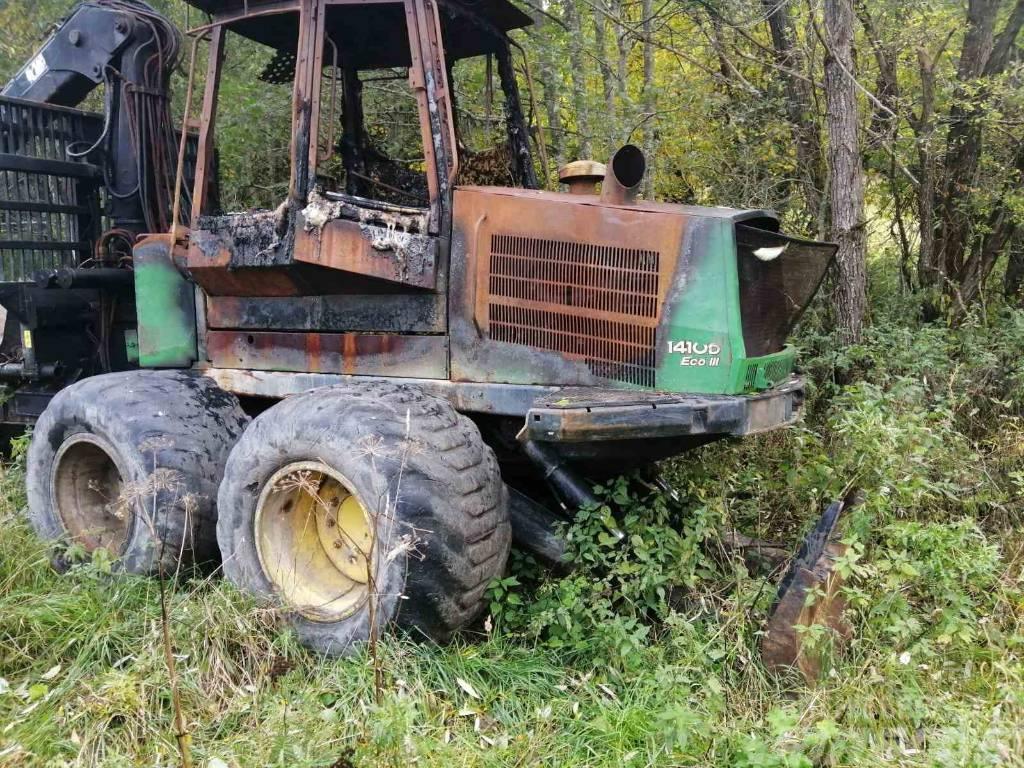 John Deere 1410 D breaking for parts Tractor forestal