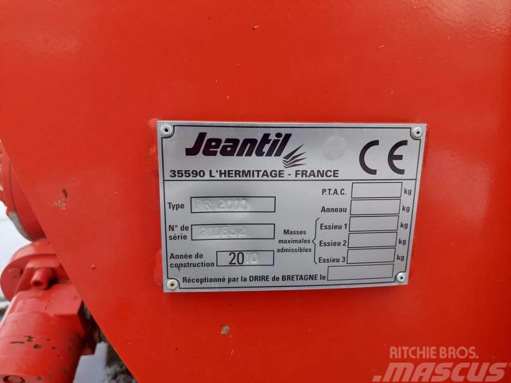 Jeantil PR 2000 Desmenuzadoras, cortadoras y desenrolladoras de pacas