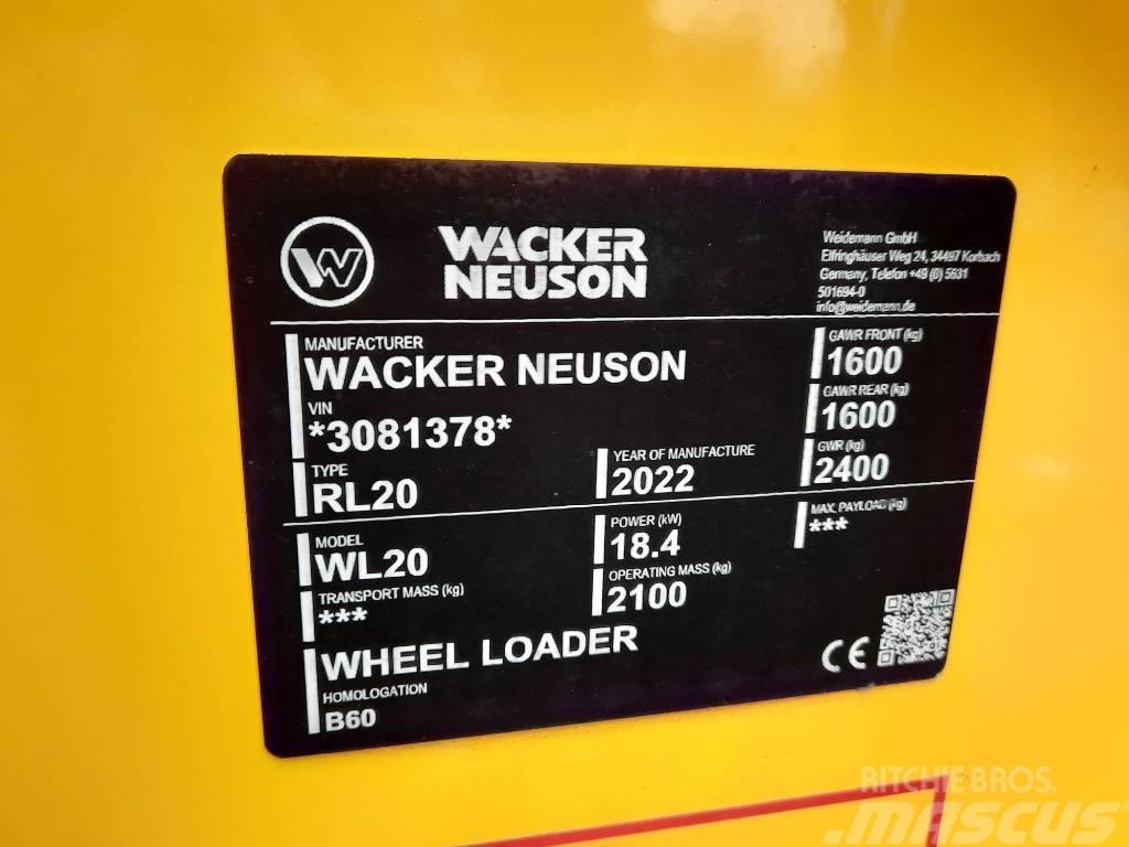 Wacker Neuson WL 20  **ESITTELYKONE** Palas cargadoras