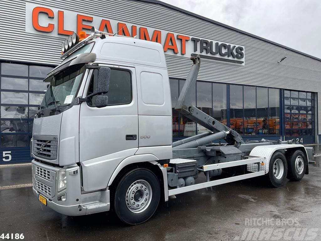 Volvo FH 500 Meiller 30 Ton haakarmsysteem Manual Camiones polibrazo