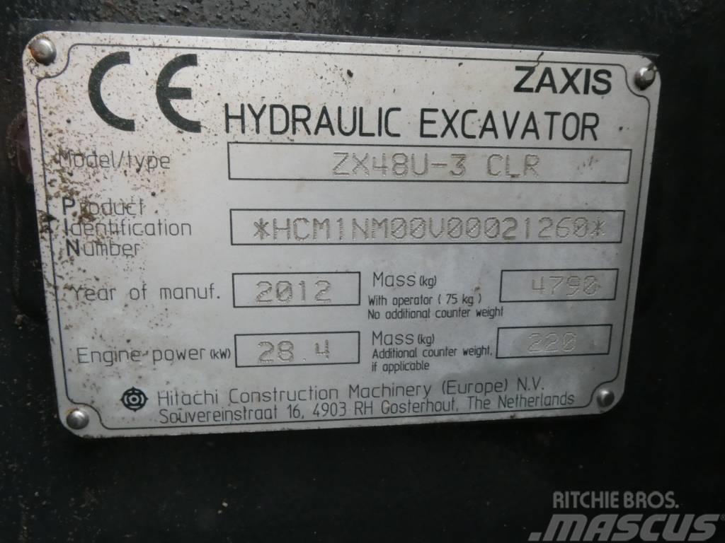 Hitachi ZX 48 U-3 Mini excavadoras < 7t