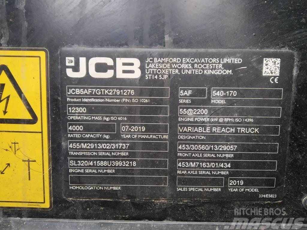 JCB 540-170 (220044 Z) Carretillas telescópicas