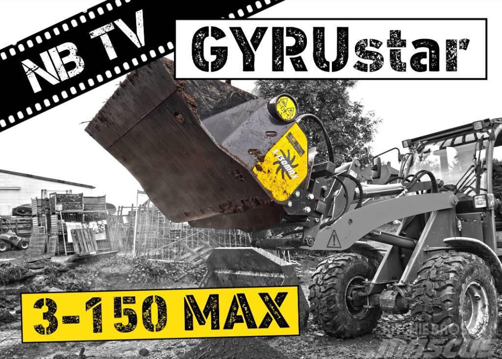 Gyru-Star 3-150MAX | Sieblöffel Radlader & Bagger Cucharas separadoras