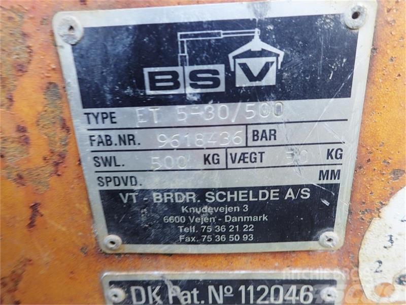 BSV Element tang 30 cm Type ET 5-30/500 Piezas y equipos para grúas