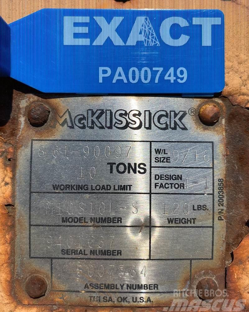  McKissick M10S10L-S Piezas y equipos para grúas