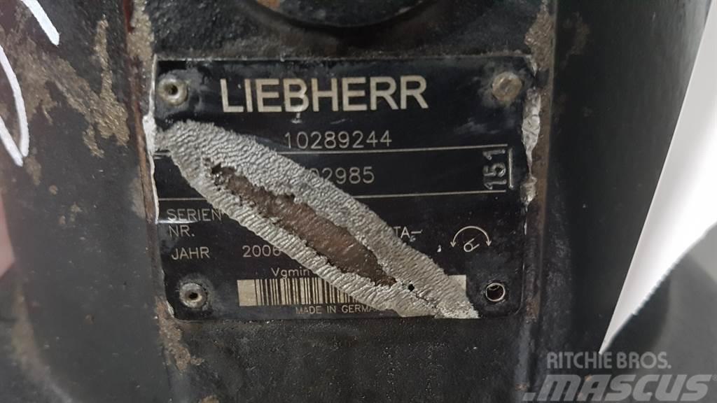 Liebherr 10289244 - Drive motor/Fahrmotor/Rijmotor Hidráulicos