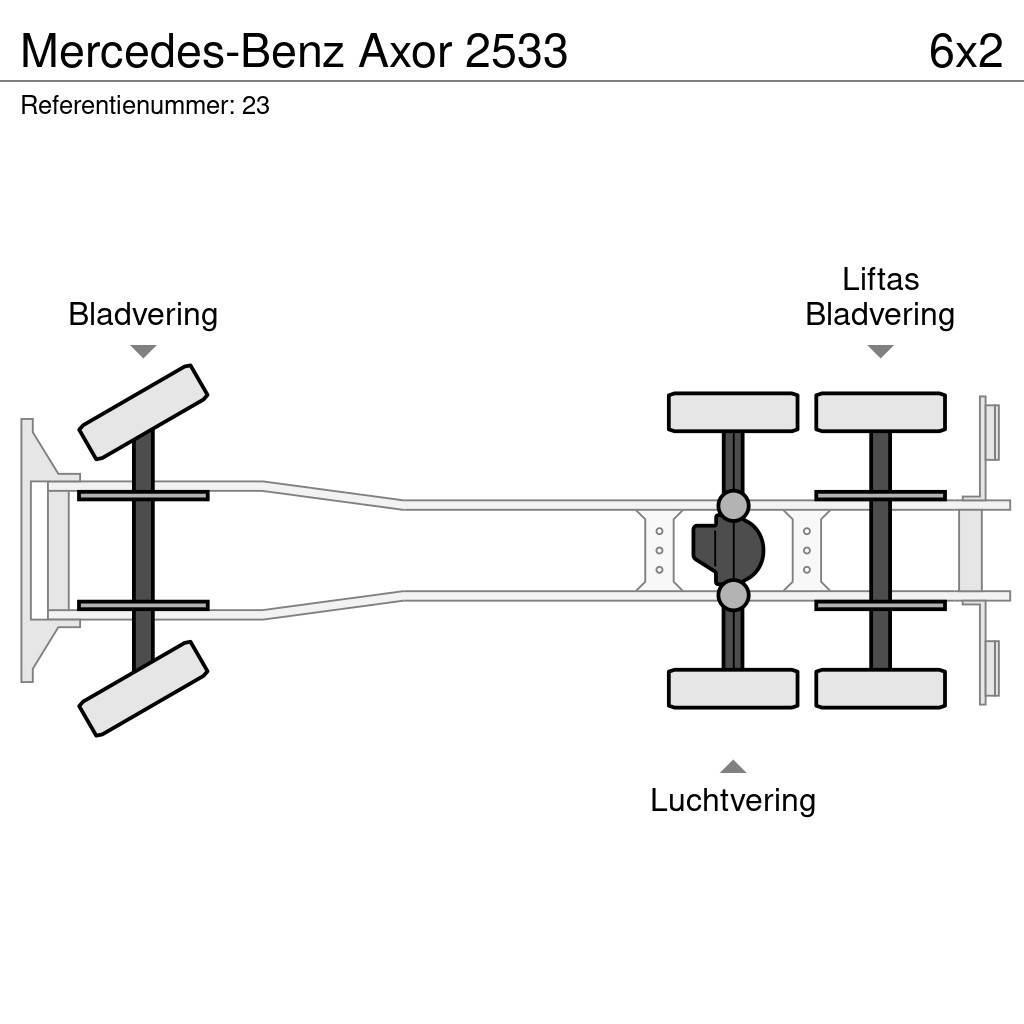 Mercedes-Benz Axor 2533 Camiones plataforma