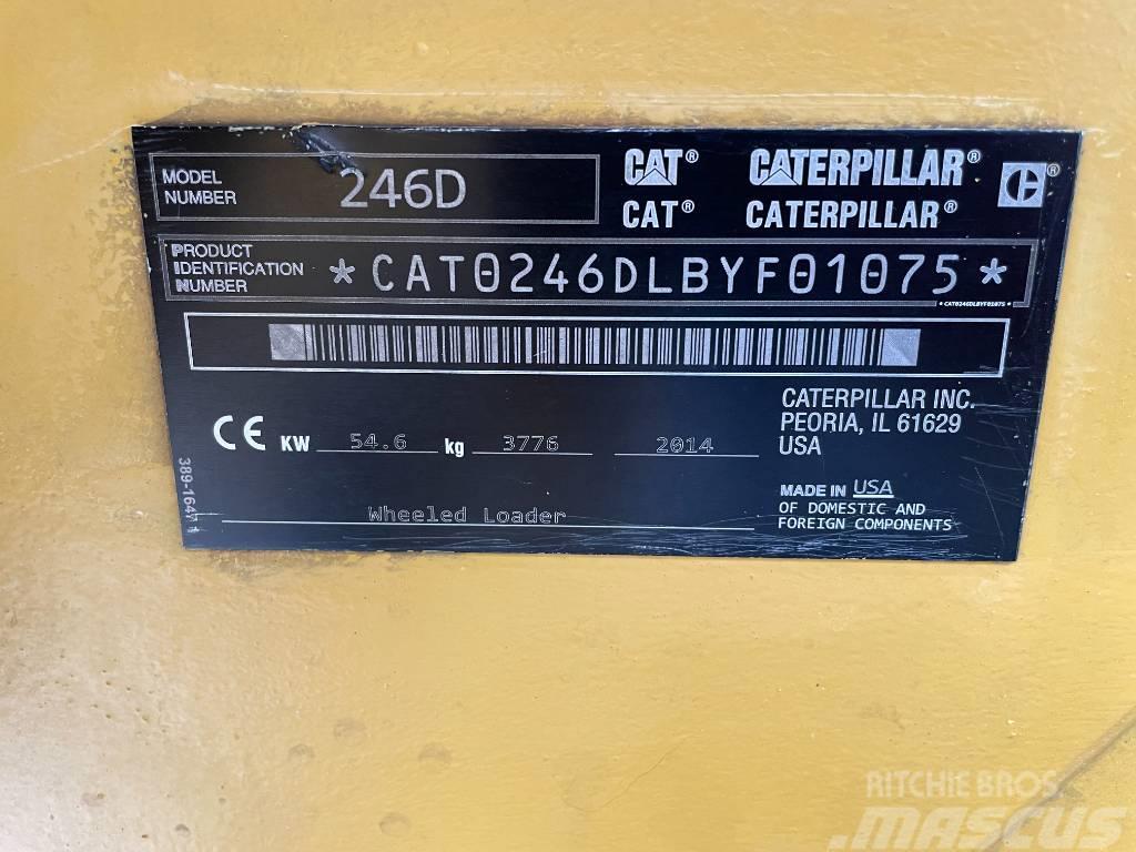 CAT 246D HF Minicargadoras