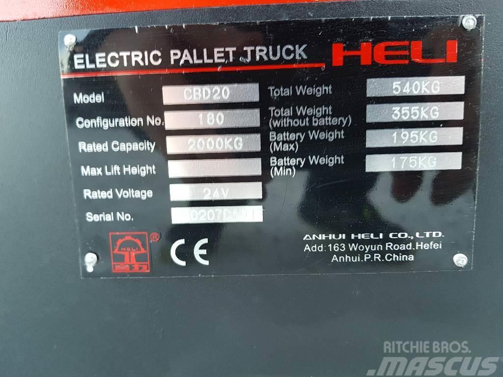 Heli CBD20-180 - 2,0 tonns palletruck Transpaletas Electricas