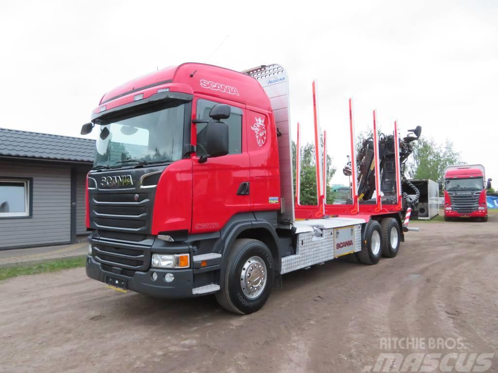 Scania R 450 Transporte de madera