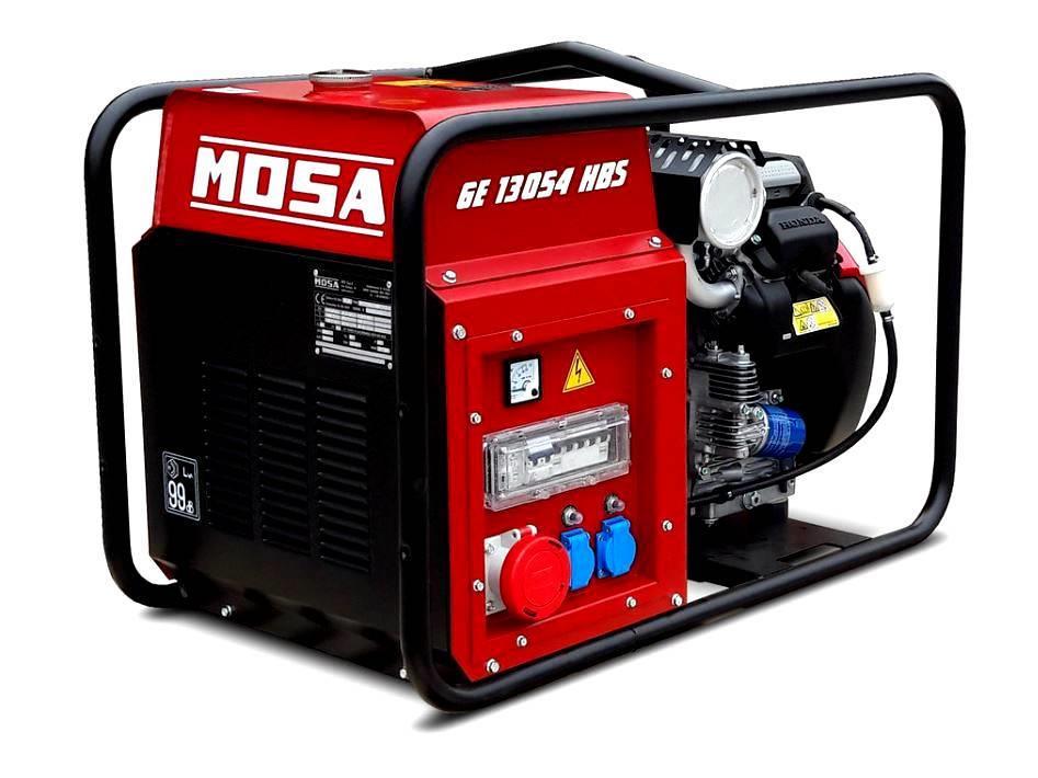 Mosa Stromerzeuger GE 13054 HBS | 13 kVA / 400V / 18.7A Generadores de gasolina