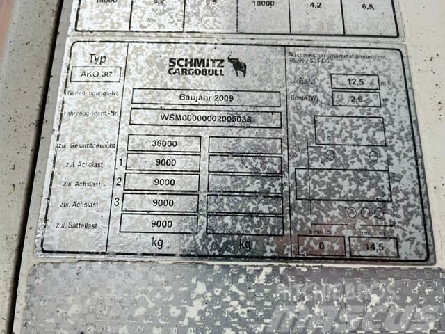 Schmitz Cargobull AKO 36 THERMOKING / BOX L=12367 mm Remolques isotermos/frigoríficos