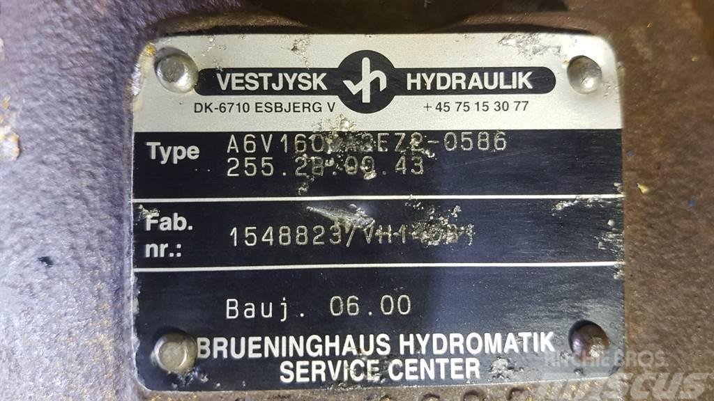 Brueninghaus Hydromatik A6V160DA2EZ2-0586 - Drive motor/Fahrmotor/Rijmotor Hidráulicos