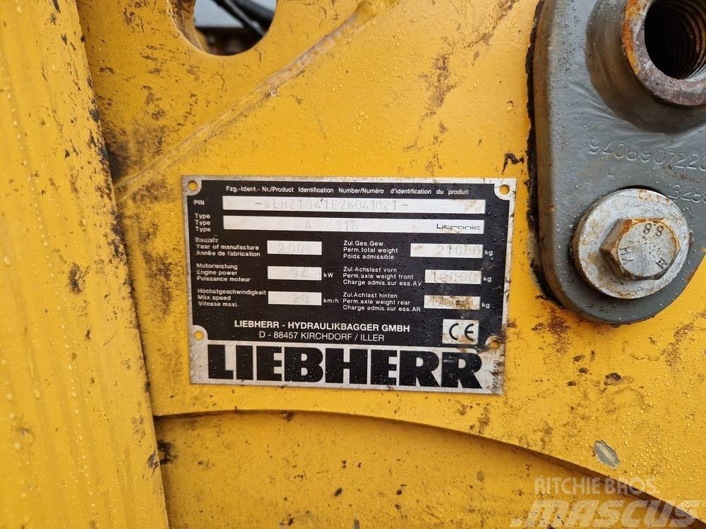 Liebherr A 316 Litronic Excavadoras de manutención