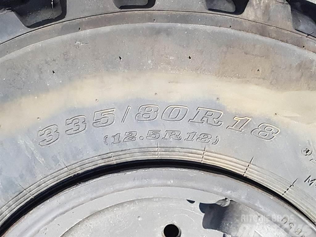 Ahlmann AS50-Solideal 12.5-18-Dunlop 12.5R18-Tire/Reifen Neumáticos, ruedas y llantas