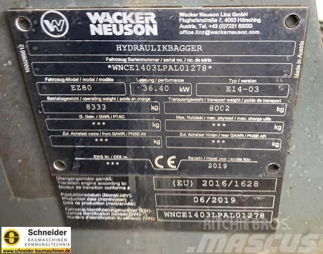 Wacker Neuson EZ 80 Excavadoras 7t - 12t