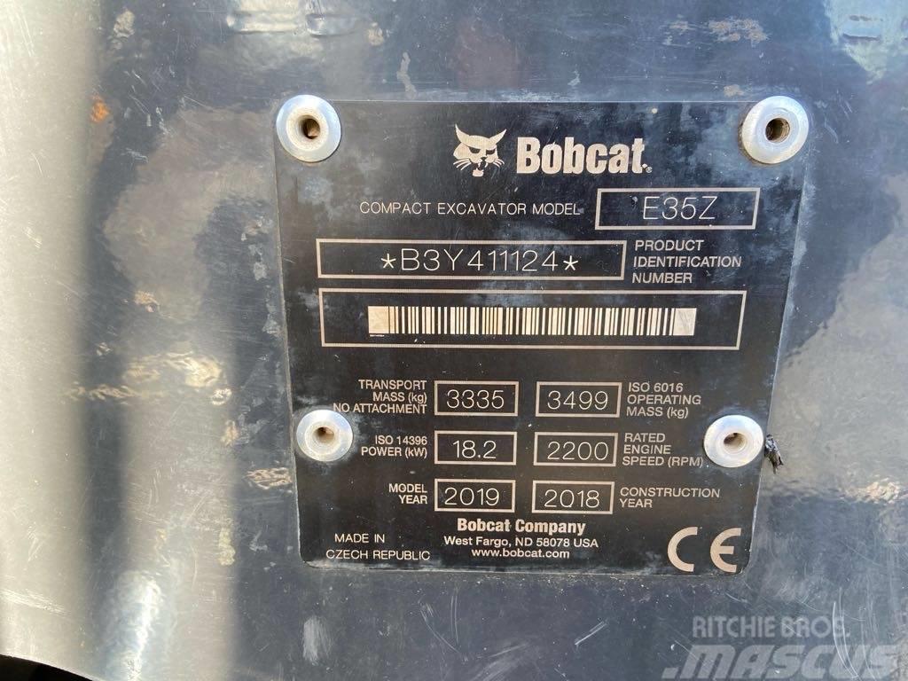 Bobcat E35Z Excavadoras de cadenas