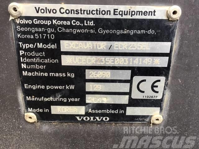 Volvo ECR 235 EL Excavadoras de cadenas
