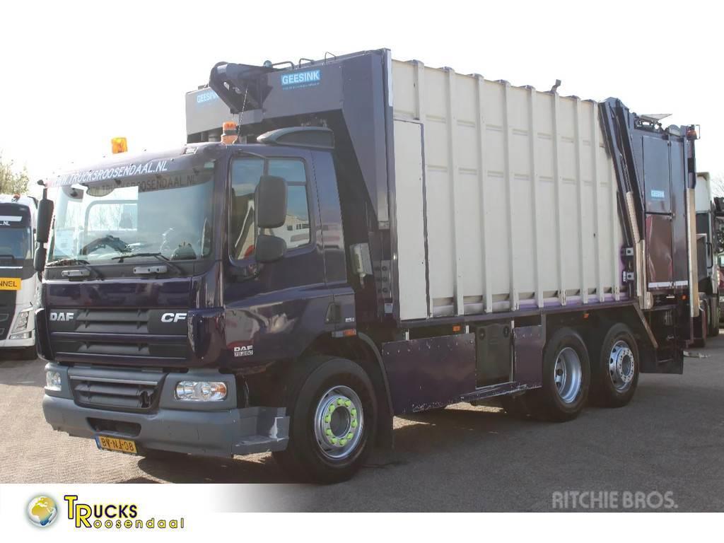 DAF CF 75 .250 + euro 5 + 6X2 Camiones de basura