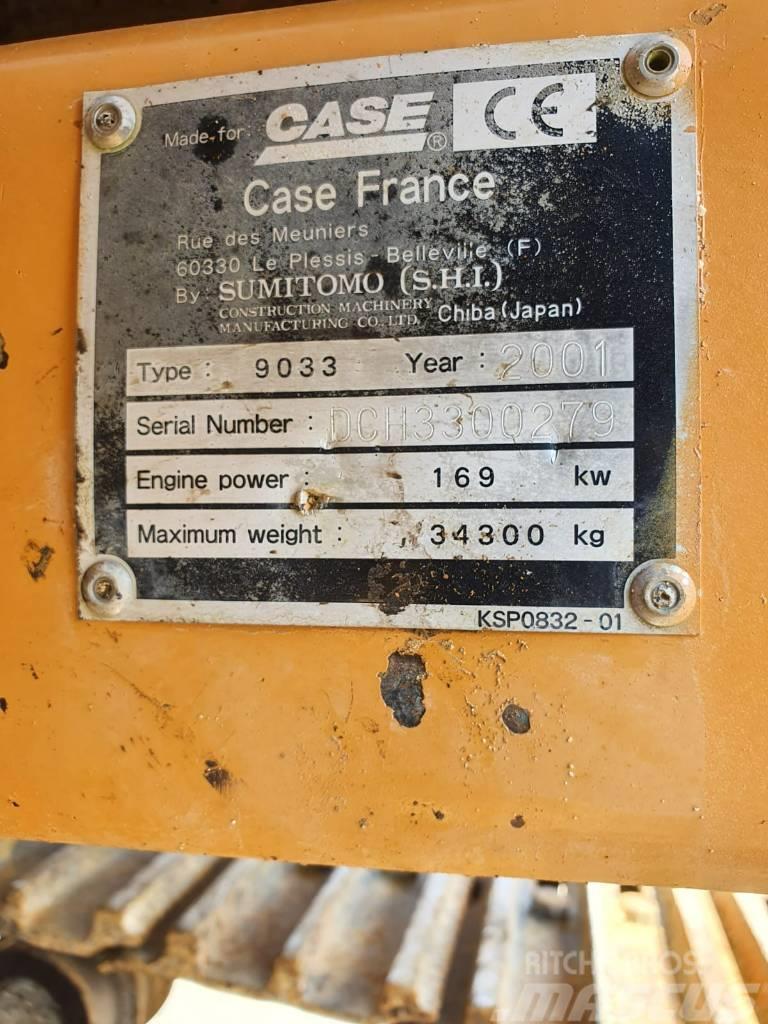 CASE 9033 Excavadoras de cadenas