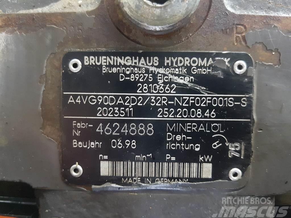 Brueninghaus Hydromatik A4VG90DA2D2/32R - Volvo L45TP - Drive pump Hidráulicos