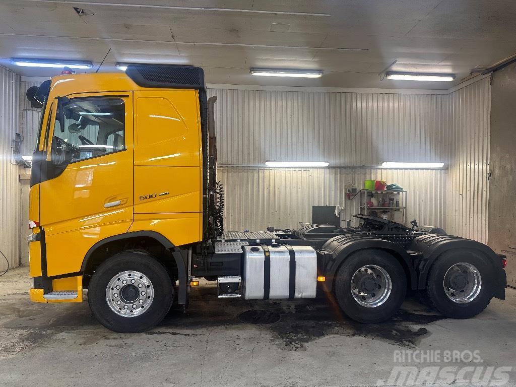 Volvo FH 500 6x4 katkeavaveto / hydrauliikka Cabezas tractoras