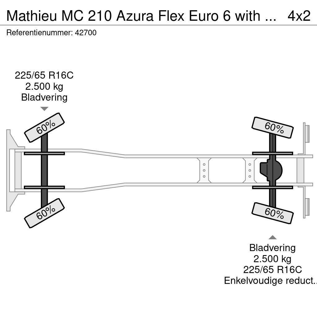 Mathieu MC 210 Azura Flex Euro 6 with 3-rd brush Otros tipos de vehículo de asistencia