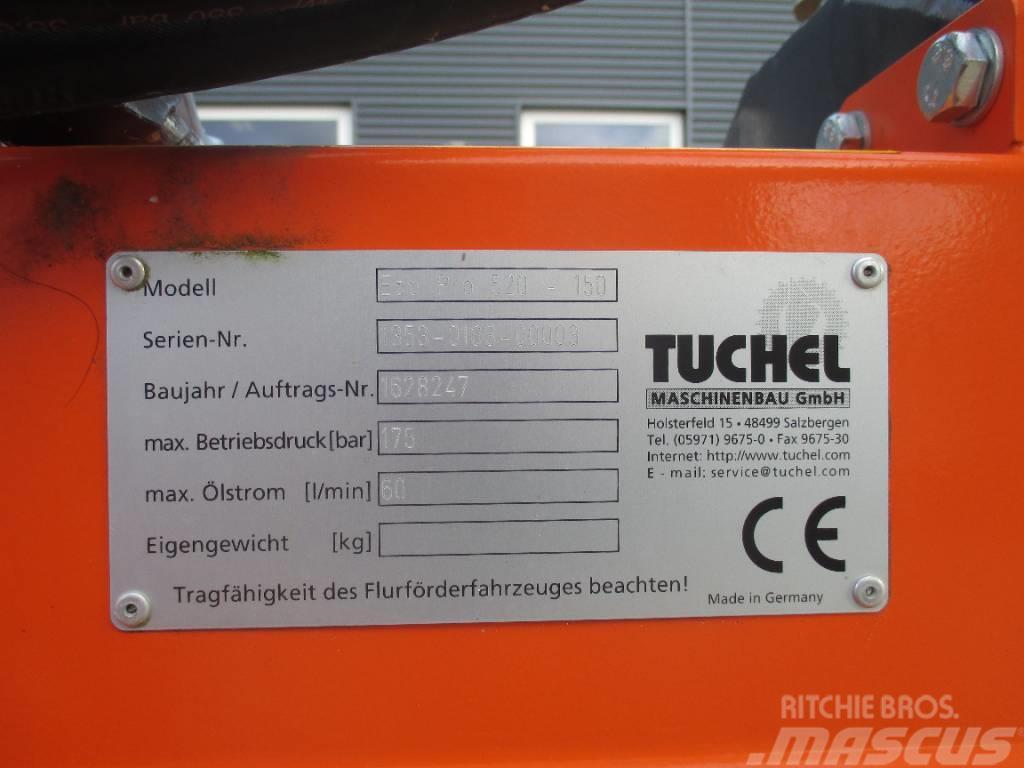 Tuchel Eco Pro 520  150 cm. Minicargadoras
