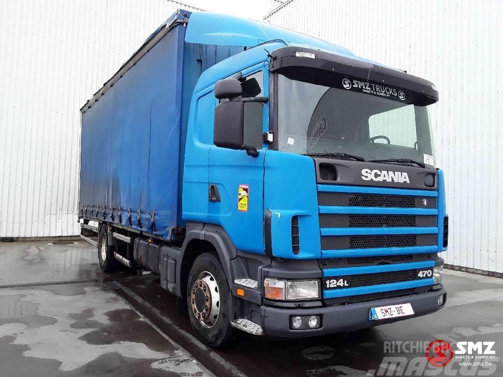 Scania 124 470 Camión con caja abierta