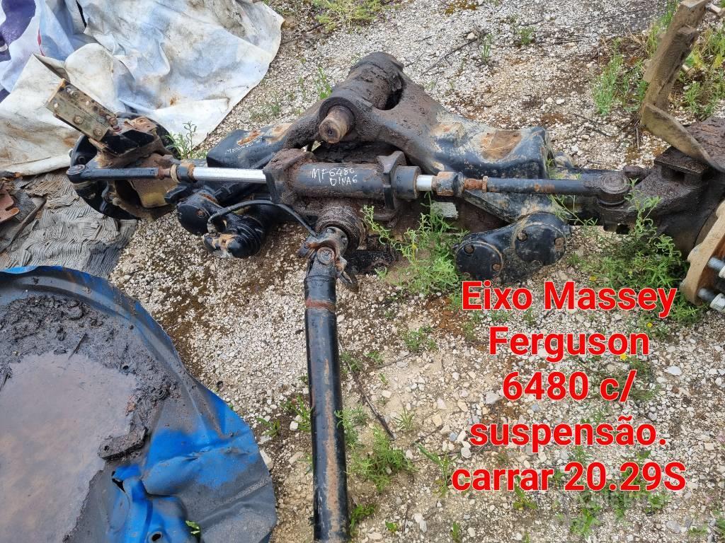 Massey Ferguson 6480 Dyna 6 Eixo carraro 20.29S Chasis y suspención