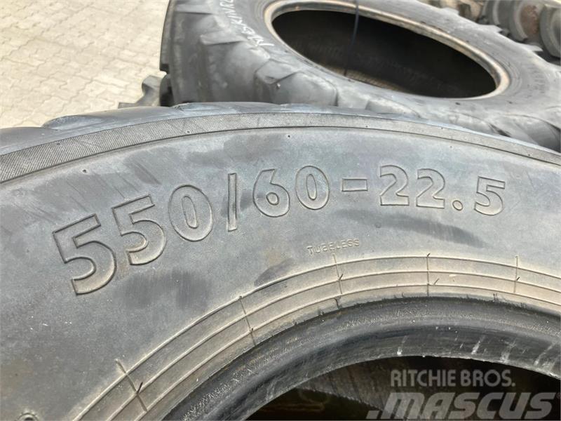  - - - 550/60x22,5 - 2 stk. Neumáticos, ruedas y llantas