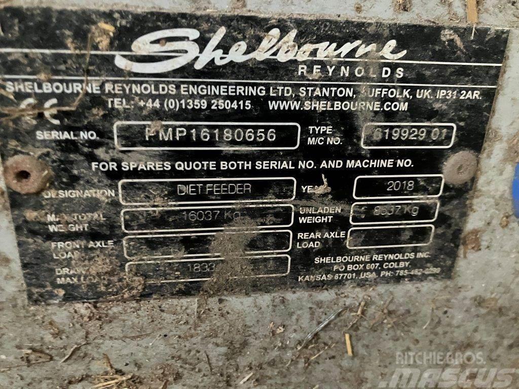 Shelbourne Reynolds Powermix 22 Remolques esparcidores de estiércol