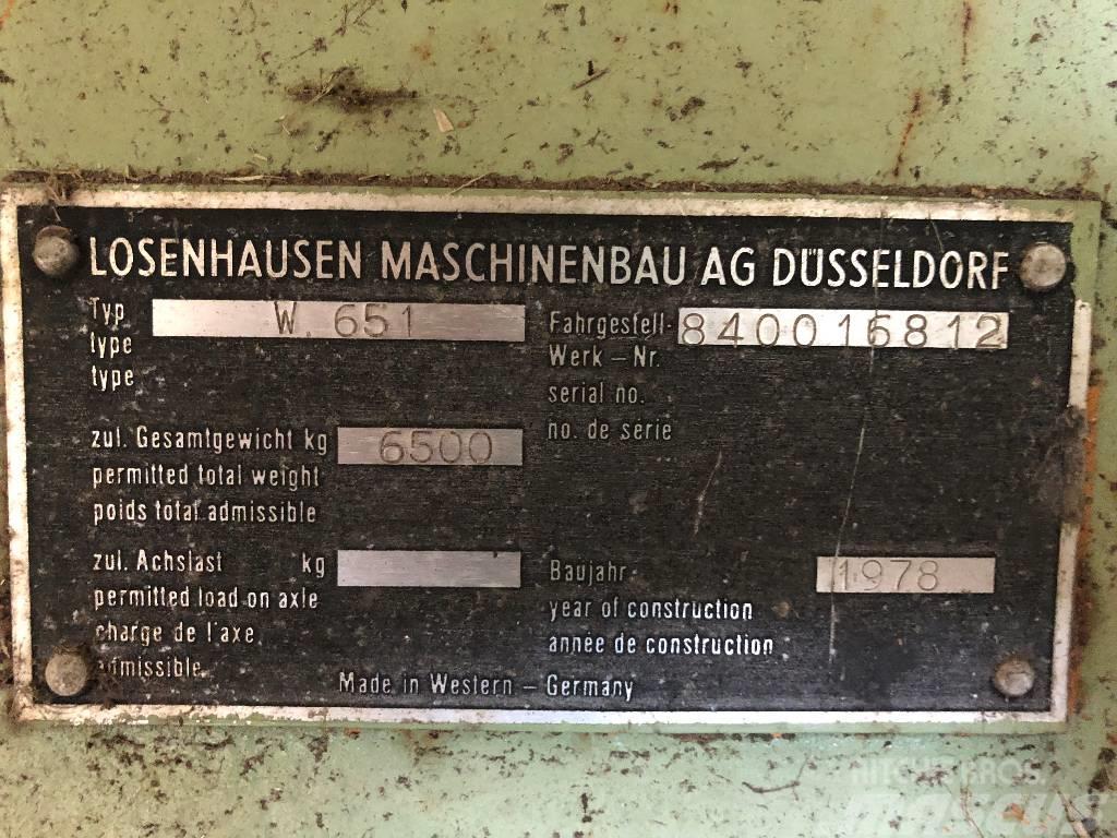 Losenhausen W 651 Compactadores de suelo
