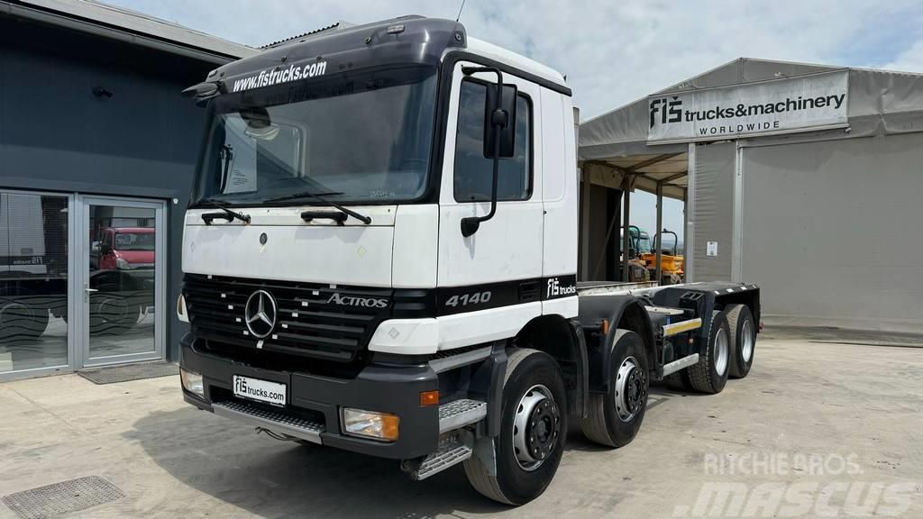Mercedes-Benz ACTROS 4140 8X4 chassis - big axle Camiones chasis