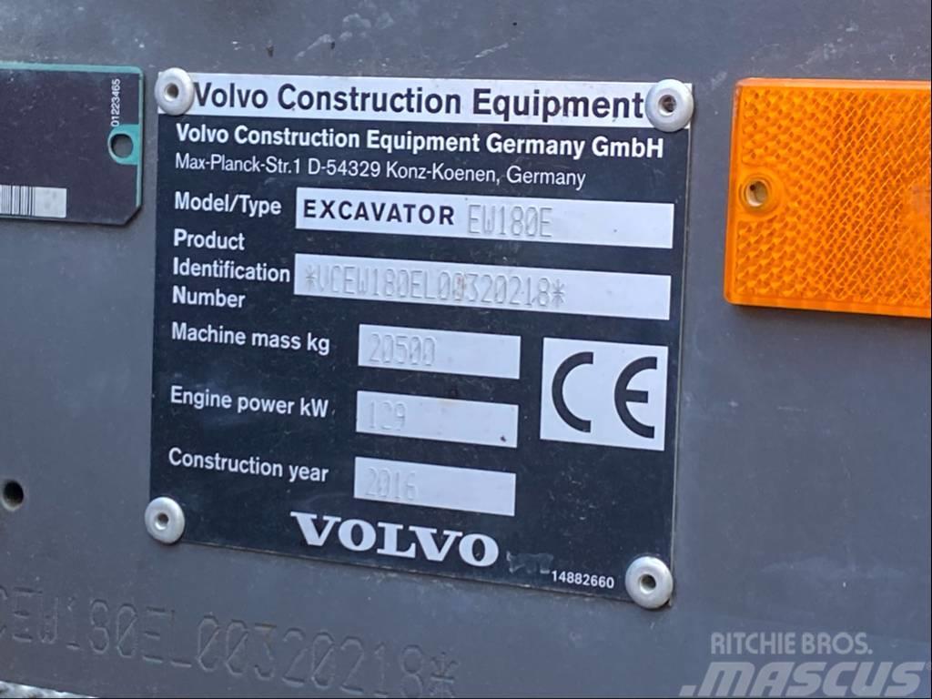 Volvo EW 180 E Excavadoras de ruedas
