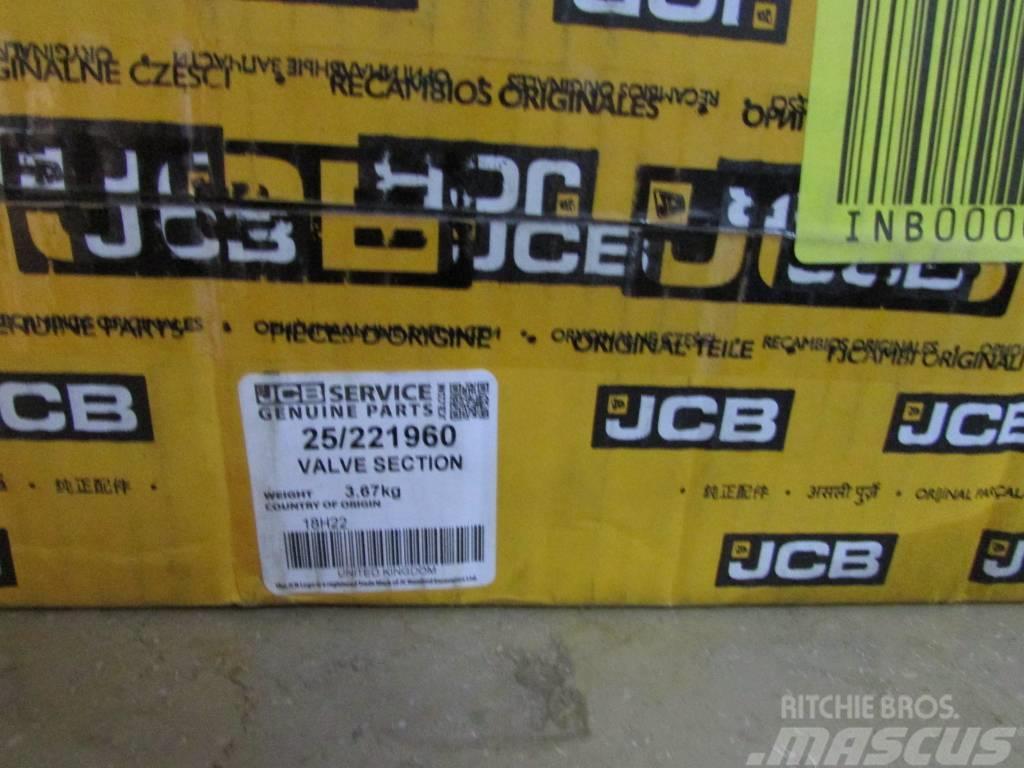 JCB Valve Section / Ventilblock Neu 25/221960 Hidráulicos