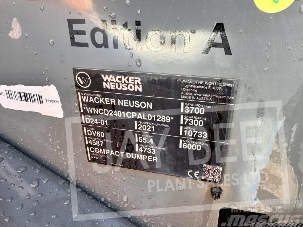 Wacker Neuson DV 60 Dúmpers de obra