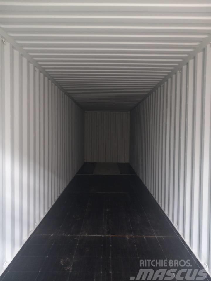 CIMC 40 foot New Shipping Container One Trip Remolques portacontenedores