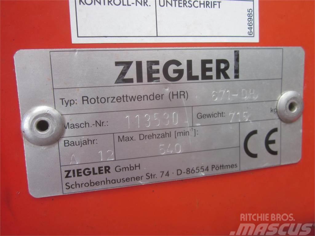 Ziegler HR 671 - DH Rastrillos y henificadores