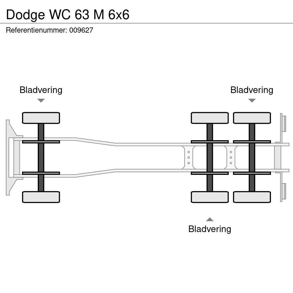 Dodge WC 63 M 6x6 Grúas todo terreno