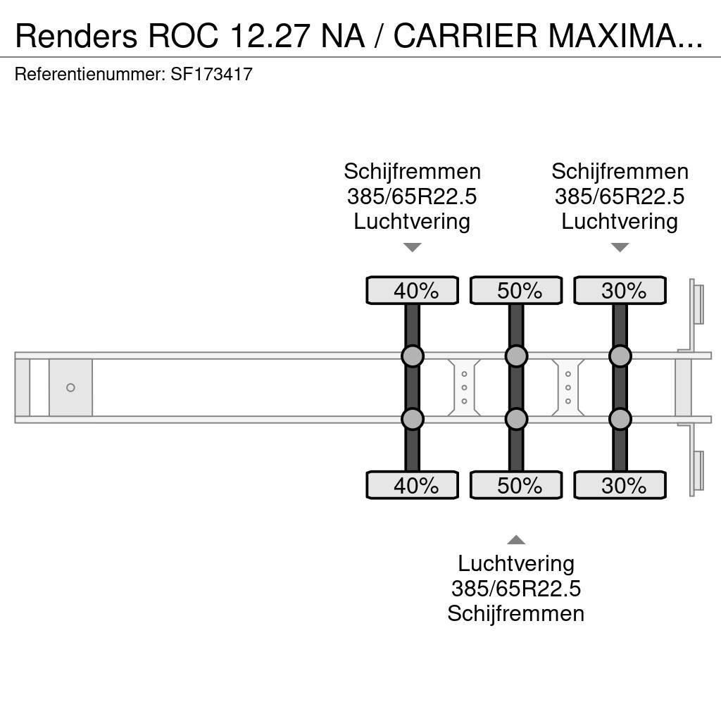 Renders ROC 12.27 NA / CARRIER MAXIMA 1200 DPH Semirremolques isotermos/frigoríficos
