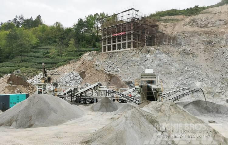 Liming PE600*900 mobile jaw crusher with diesel engine Trituradoras móviles