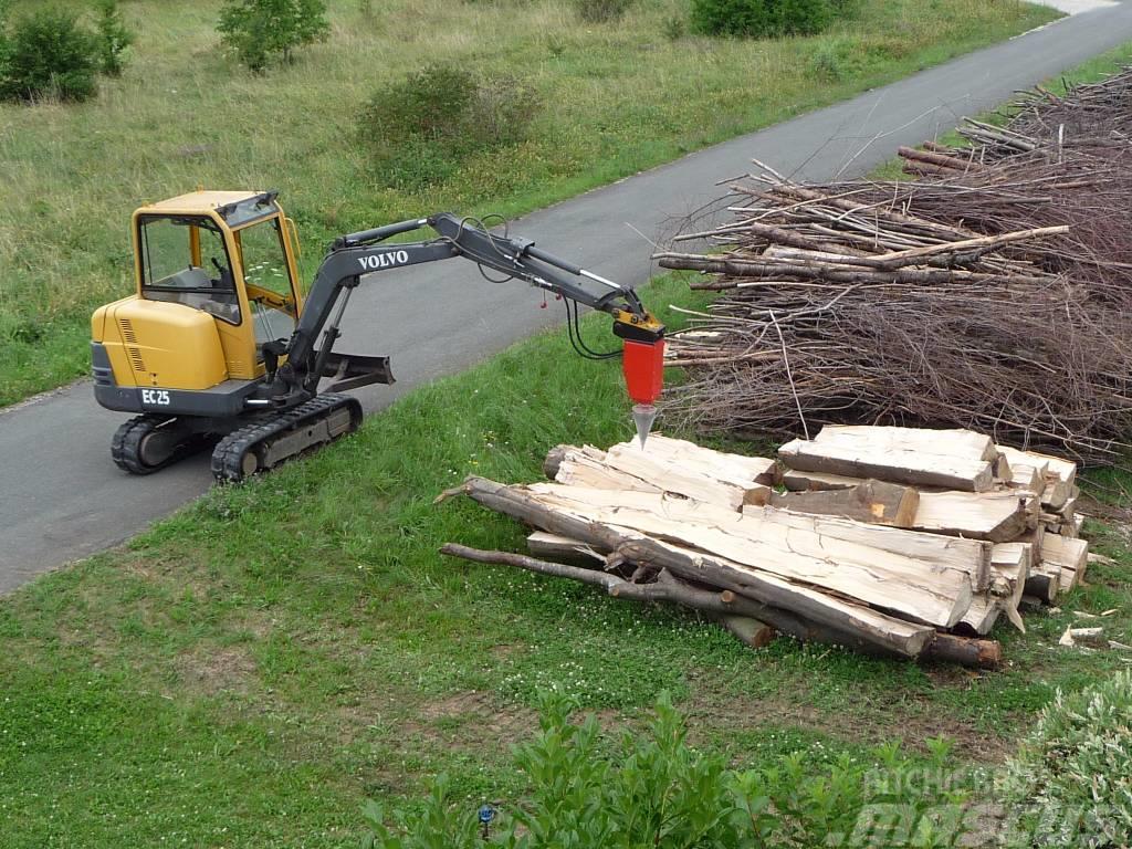 Konusni cepilec drv za bagre Kegelspalter Holzspal Procesadoras y cortadoras de leña