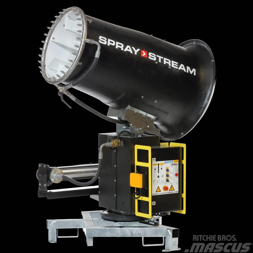 SprayStream STØV / FOG  Cannons   -         Støv/lugt-kontrol sistema de vaporización