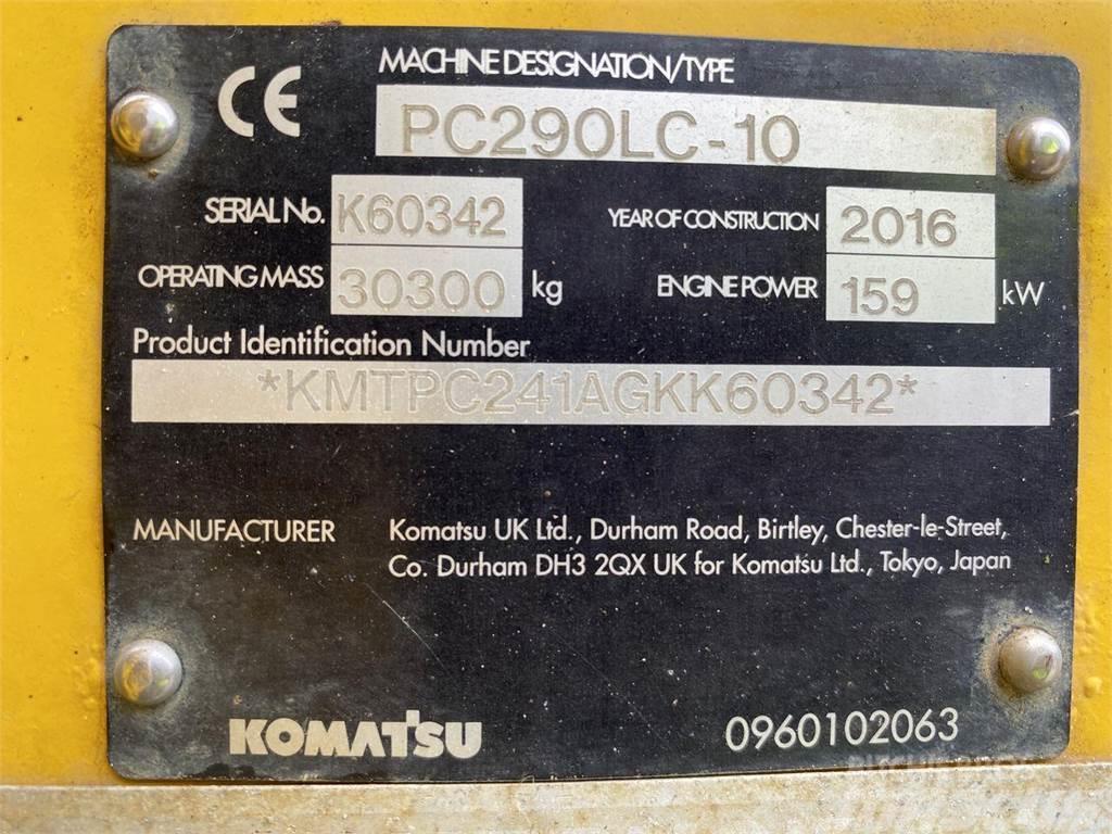 Komatsu PC290LC-10 Excavadoras de cadenas