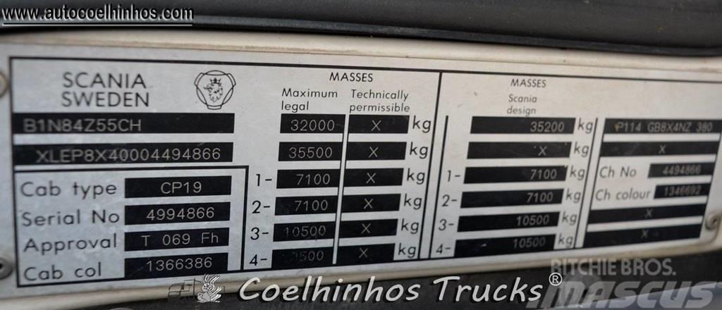 Scania 114 G 380 Camiones para granja y transporte de granos