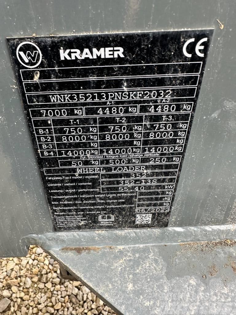 Kramer 8105 Cargadoras sobre ruedas