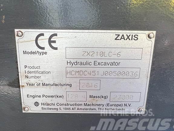 Hitachi ZX 210LC-6 Excavadoras de cadenas