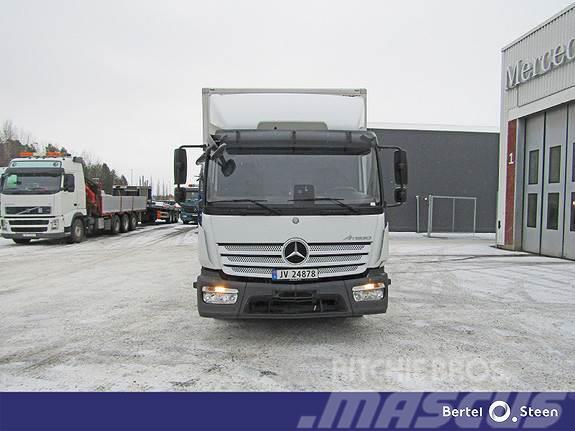 Mercedes-Benz ATEGO 818L/42 15 Paller norka skap Camiones caja cerrada